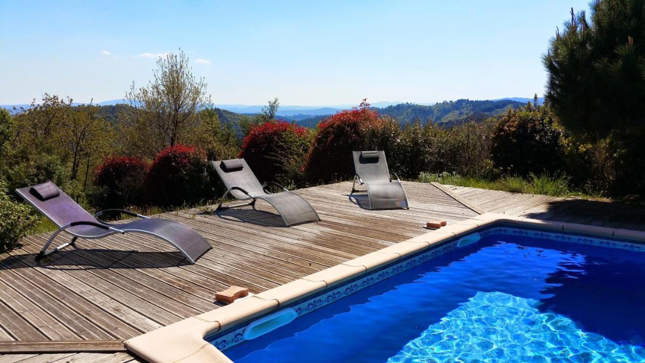 Le Clos Des Mimosas Saint-Andéol-de-Vals Extérieur photo